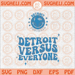 Detroit Versus Everyone Svg Lion Svg Football Svg Football Lion Svg Png Dxf Eps Pocket Design Files