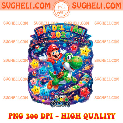 Dia Del Niño 2026 Mario and Yoshi Wahoo Png Mario Bros Png