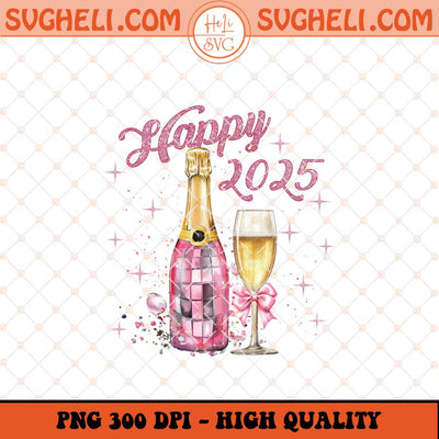 Disco Ball Png New Years Png Pink Christmas Png 2025 Png Sublimation Files