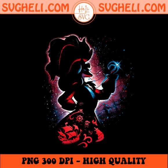 Disney Captain Hook Hallowwen Png Disney Halloween Png Sublimation Design