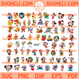 Disney Christmas Svg Bundle Moana Frozen Toy Story Clipart