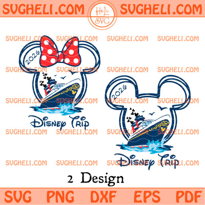 Disney Cruise 2026 Svg Disney Cruise Trip 2026 Svg