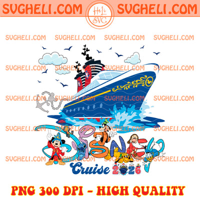 Disney Cruise Family 2026 Png Disney Cruise 2026 Png
