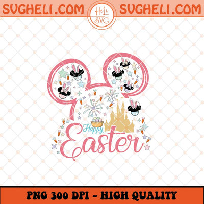 Disney Easter Castle Png Minnie Castle Easter Png Easter Png Sublimation Files