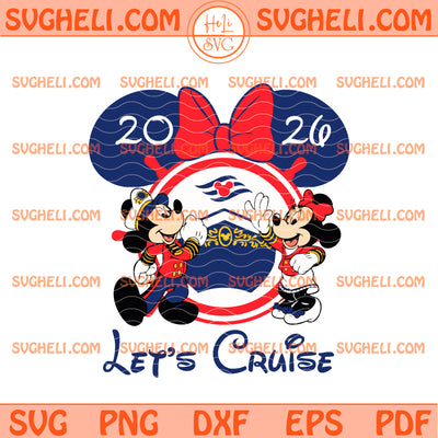 Disney Family Let's Cruise 2026 Svg Disney Cruise 2026 Svg