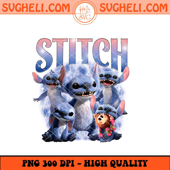 Disney Lilo And Stitch Png Stitch Family Graphic Png Sublimation Files