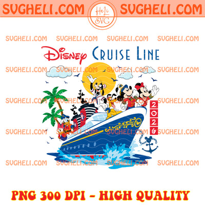 Disney Mickey And Friends Cruise Line Png Cruise 2026 Png