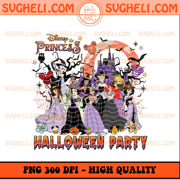Disney Princess Halloween Party Png Halloween Characters Png