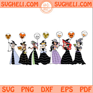 Disney Princess Halloween Svg Disney Princess Balloon Svg
