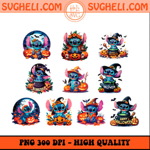 Disney Stitch Halloween Png Bundle Stitch Halloween Png