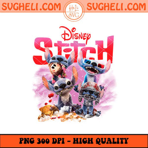 Disney Stitch Movie 2025 Live Action Png Trendy Summer Png Sublimation Files