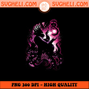 Disney Ursula Hallowwen Png Disney Halloween Png Sublimation Design