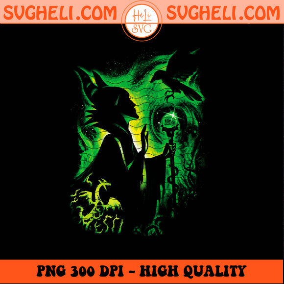 Disney Villains Maleficent Hallowwen Png Disney Villains Png Sublimation Design