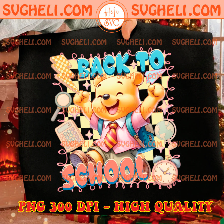 Disney Winnie The Pooh Back to School Png Back to School Png