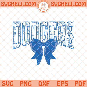 Dodgers Floral Toile Royal Blue Water Color Coquette Bow Svg Png Dxf Eps Files