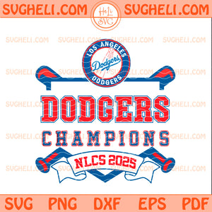 Dodgers World Series Champions 2025 Svg LA Dodgers Svg