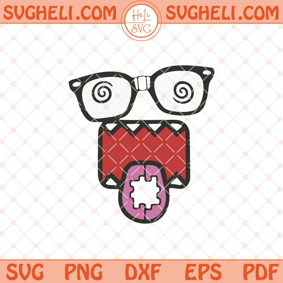 Domo Kun Cartoon Svg Dizzy Domo Kun RR Online Svg