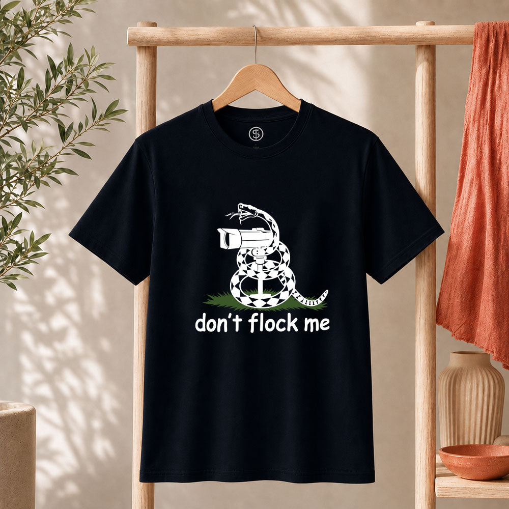 Dont Flock Me Snake With Camera T Shirt Surveillance Tee