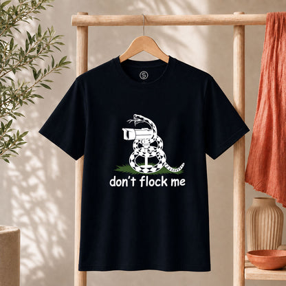 Dont Flock Me Snake With Camera T Shirt Surveillance Tee