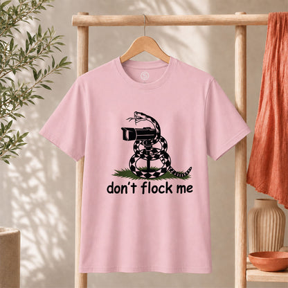 Dont Flock Me Snake With Camera T Shirt Surveillance Tee
