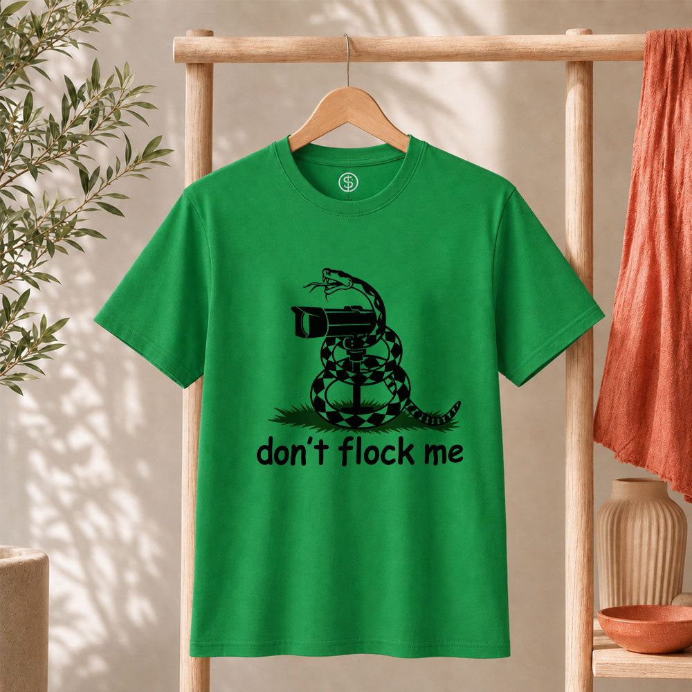 Dont Flock Me Snake With Camera T Shirt Surveillance Tee