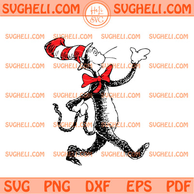 Dr Seuss Cat In The Hat Svg Vintage Read Across America Svg