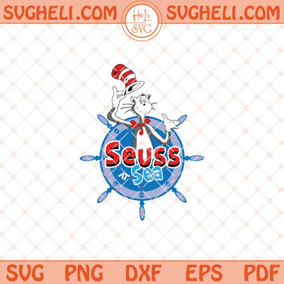 Dr Seuss Sea Png National Reading Day Svg Dr Seuss Svg Png Dxf Eps Files