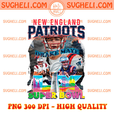 Drake Maye 10 New England Patriots Superbowl Png Maye 10 Png