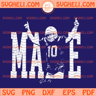 Drake Maye Football Fan Svg Drake Maye 10 Fan CLub Svg