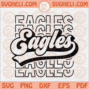 Eagles School Svg Eagles Svg School Mascot Svg School Sports Svg Png Dxf Eps