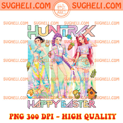 Easter Kpop Huntrix Png Huntrix Kpop Demon Hunter Easter Png