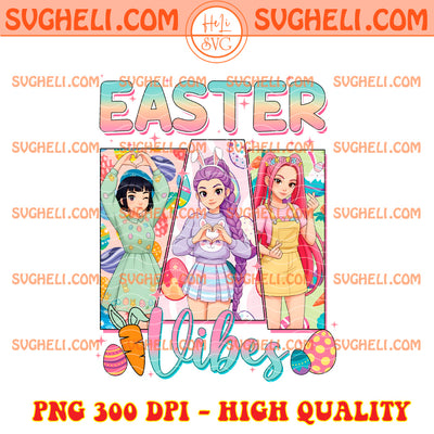 Easter Vibes Huntrix Png Easter Kpop Huntrix Png