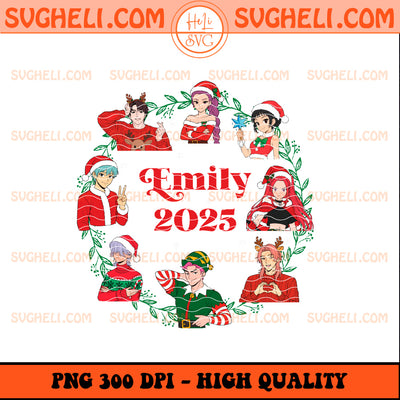 Emily 2025 Christmas Huntrix Png Christmas Huntrix 2025 Png