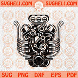 Engine Svg Motor Svg Blower Motor Svg Racing Engine Svg Cut Laser Png Sublimation Dxf Eps Files