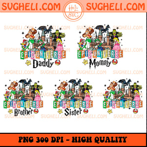 Epic Universe Family Vacation Png Orlando Universe 2025 Png