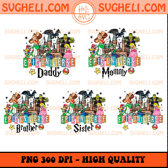 Epic Universe Family Vacation Png Orlando Universe 2025 Png
