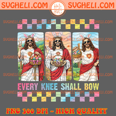 Every Knee Shall Bow Jesust Easter Day Png Easter Day Png