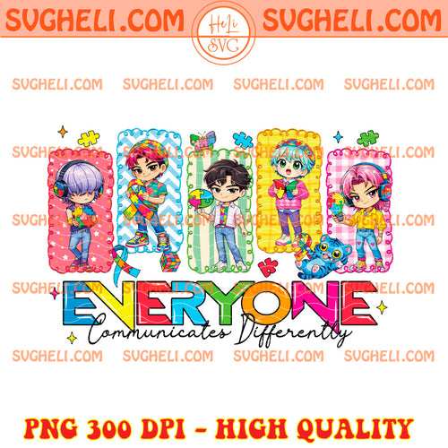 Everyone Commuicates DIfferently Autism Saja Boys Png