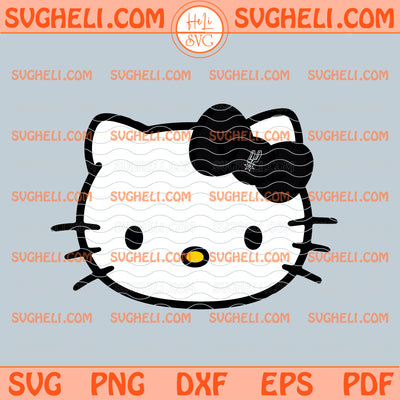 Face Hello Kitty San Antonio Spurs Svg Spurs Basketball Svg