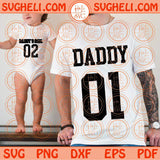Father And Daughter Svg Matching Svg Daddy Daddy's Girl Svg Png Dxf Eps Files