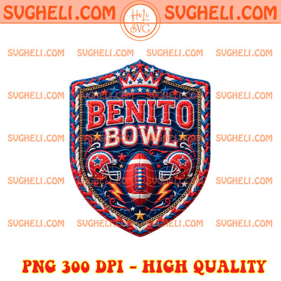 Faux Yarn Team Benito Football Png Benito Bowl Png