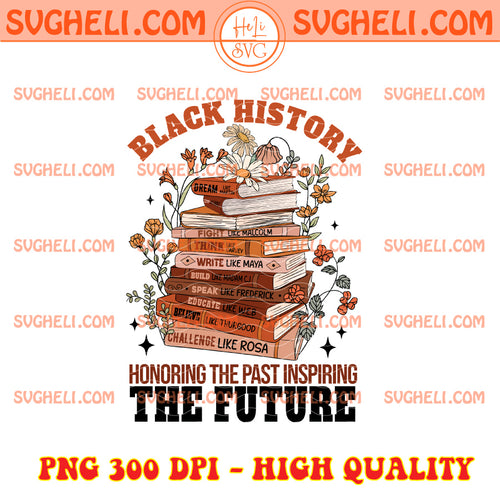 Floral Book Black History Png African American History Art