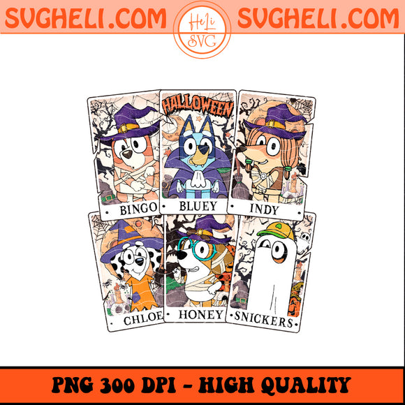 Friends Bluey Halloween Png Bluey And Friends Halloween Png