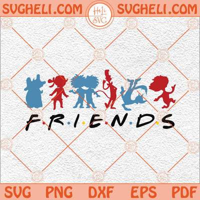 Friends Dr Seuss Svg Cat In The Hat Svg Read Across America Svg Png Dxf Eps Files
