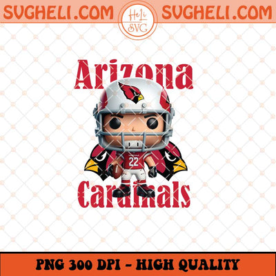 Funko Pop Arizona Cardinals Football Png Funko NFL Png Sublimation Files