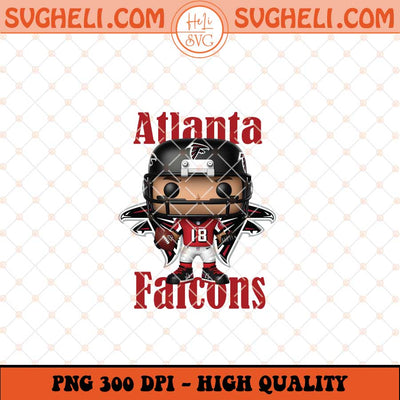 Funko Pop Atlanta Falcons Football Png Funko NFL Png Sublimation Files