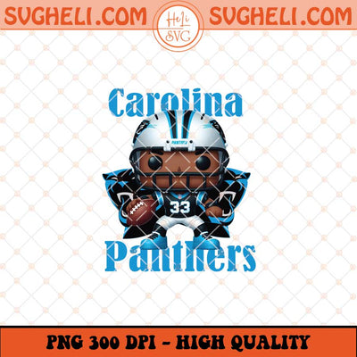Funko Pop Carolina Panthers Football Png Funko NFL Png Sublimation Files
