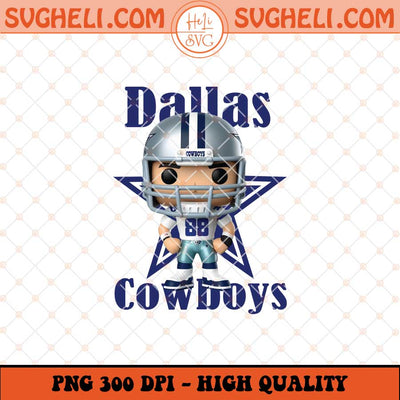 Funko Pop Dallas Cowboys Football Png Funko NFL Png Sublimation Files