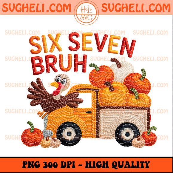 Funny 67 Turkey Thanksgiving Faux Yarn Png