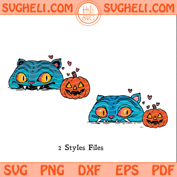 Funny Derpy Tiger Halloween Svg Derpy Tiger Pumpkin Svg